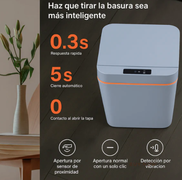 BASURERA INTELIGENTE CON SENSOR