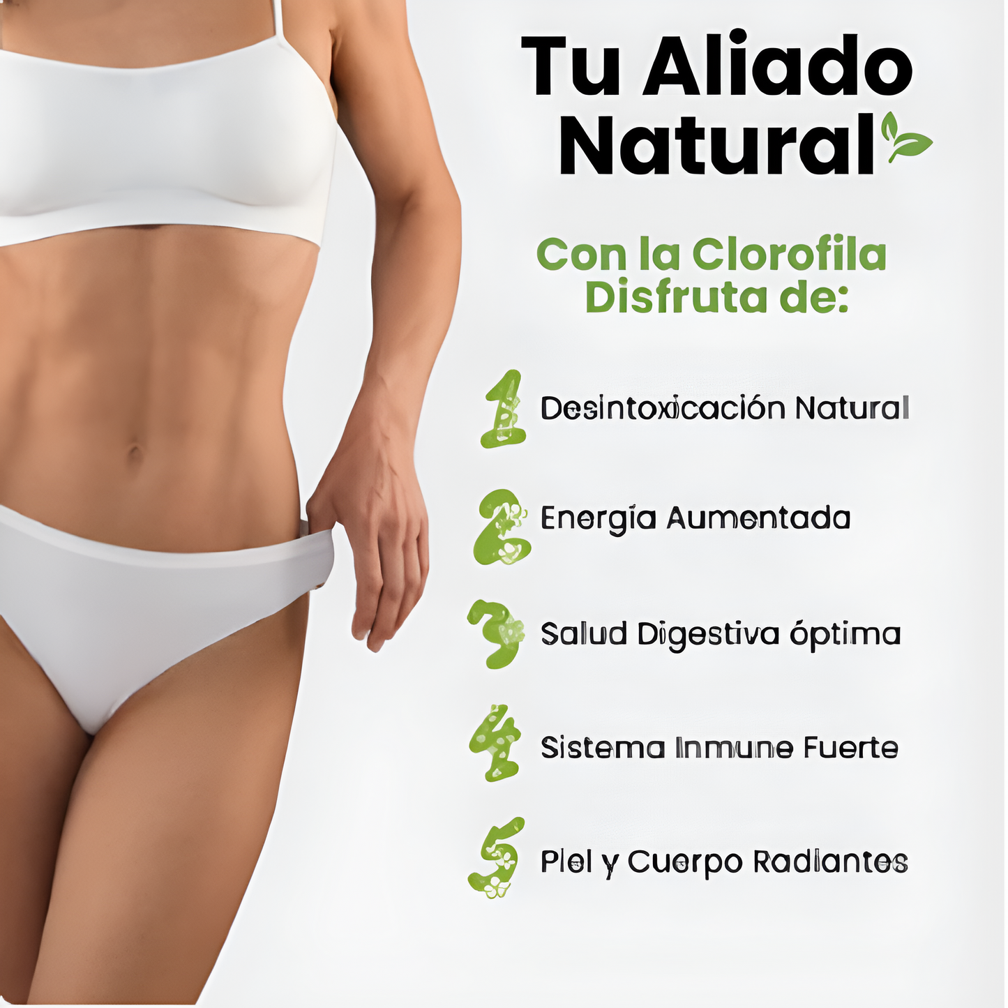 CLOROFILA LIQUIDA EN GOTAS 🍃